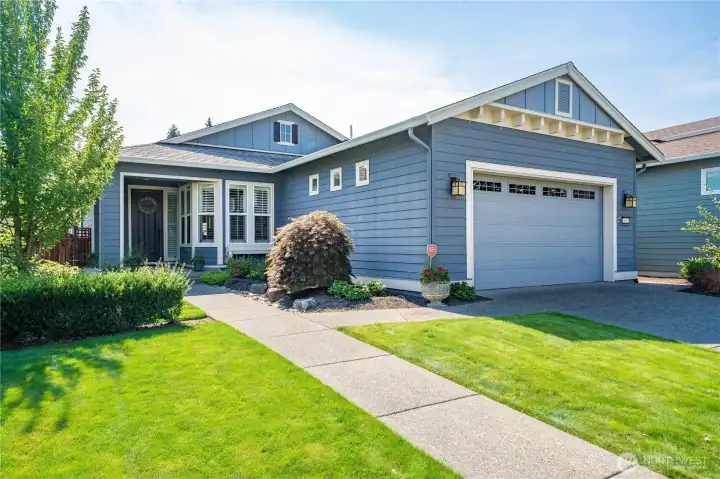 The Monaco has always been one of the most sought-after floorplans!  This home is highly upgraded home throughout and also has a rare 2' garage extension with built-in storage.