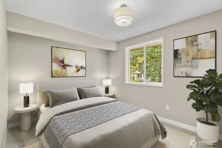 Virtually staged to show an example of how the space could be used.