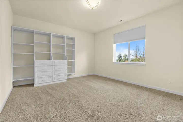 Primary bedroom with its own ensuite bath