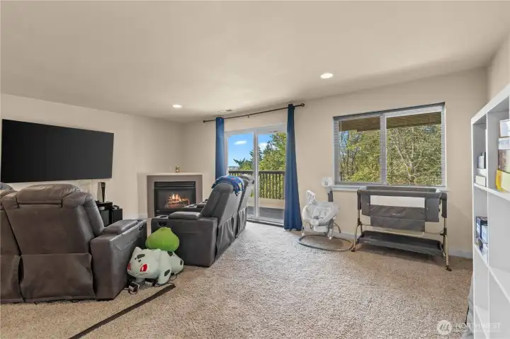 This room is generous in size