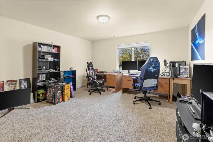 Bedroom three has so much space