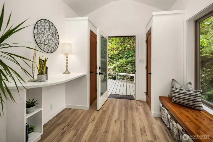 Tons of built in storage, new LVP flooring