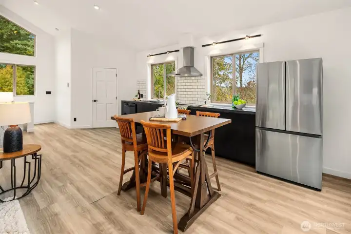 Full kitchen, all appliances new in 2023.  W/H new in 2025.