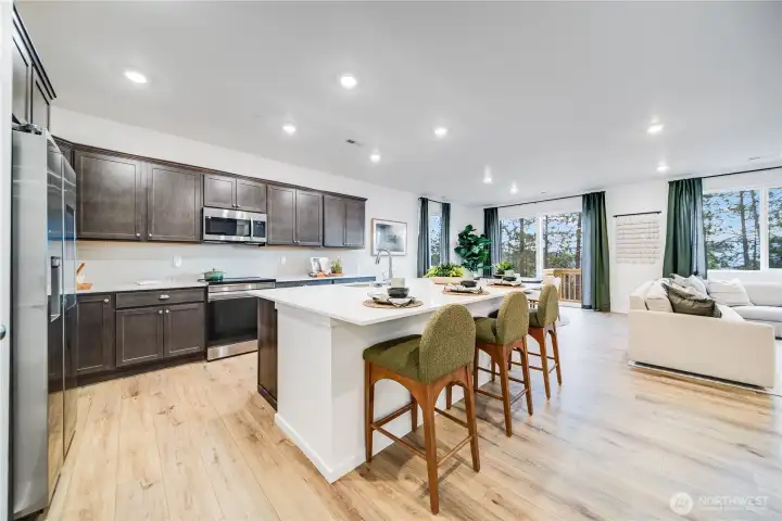 Spacious Kitchen