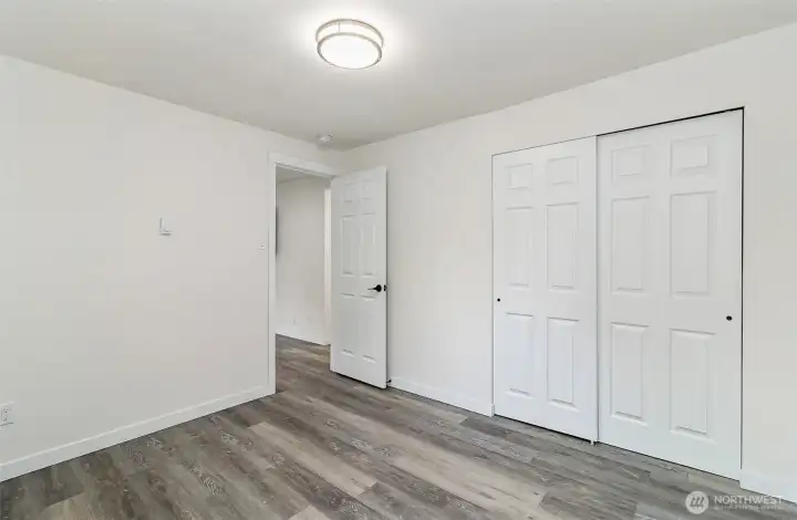 View from the back corner of guest bedroom