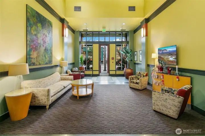 Lobby off 1st