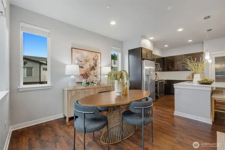 Plenty of space for entertaining