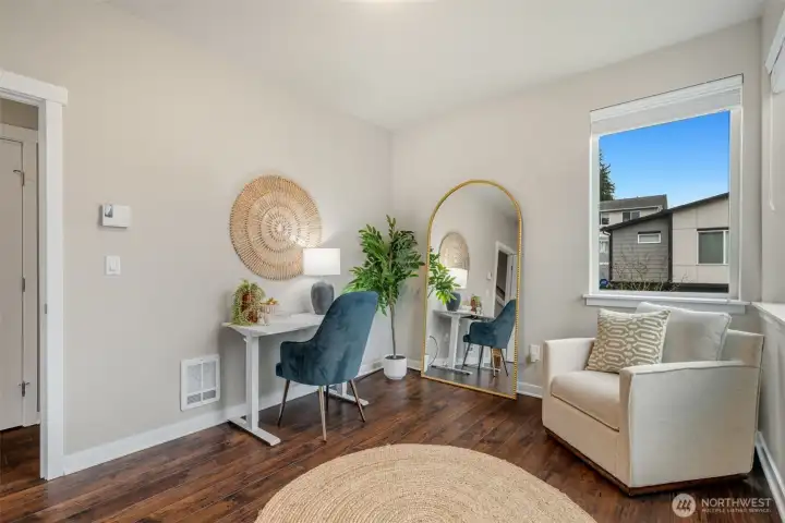 Bedroom or office space.