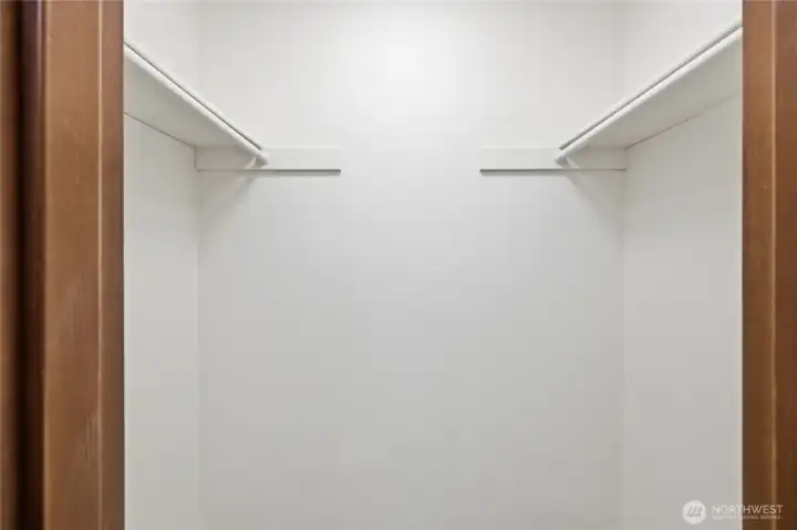 Lovely walk in closet