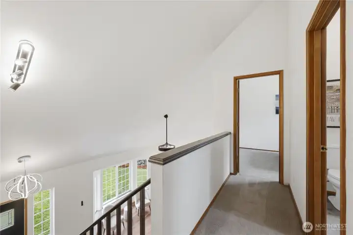 Overlooking main floor