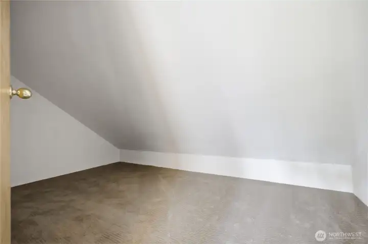 EXTRA storage or a cozy play area or book-nook