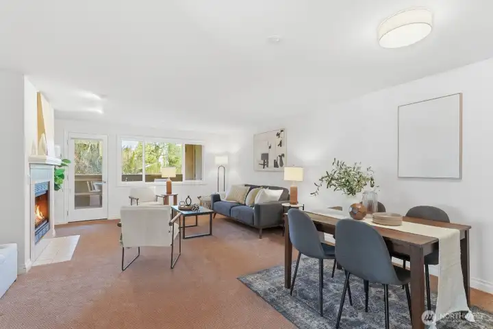 Adjacent Dining Area