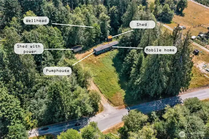 One acre mostly cleared with all utilities on property.