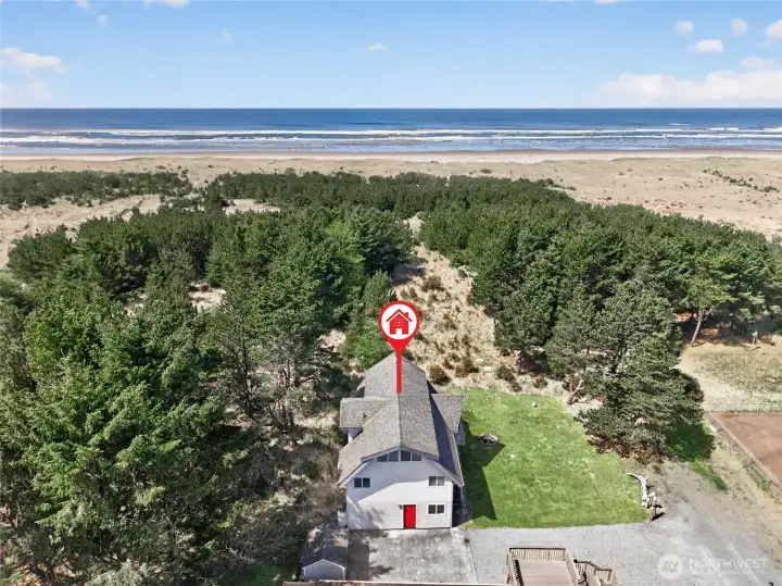 Home backs up to the Western Upland Boundary!