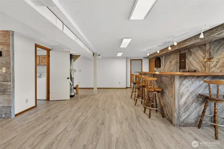 Unlimited Options for this Ground Level Entertaining Area!