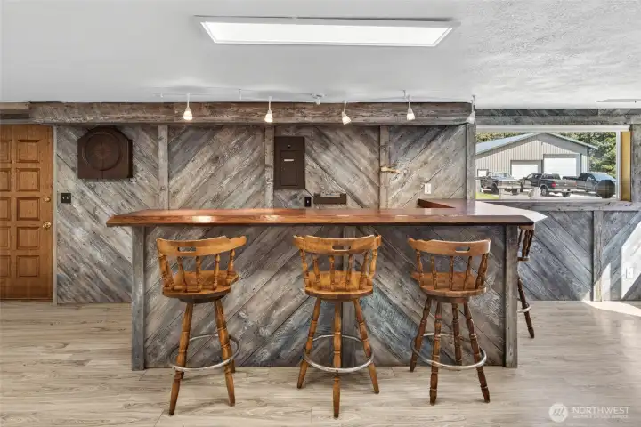 Custom made Bar Area