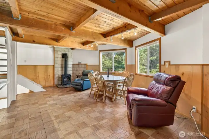 Second Floor Gathering and Dining Area