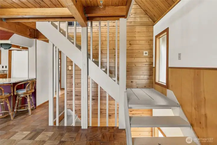 Stairs heading up to 3rd Floor!