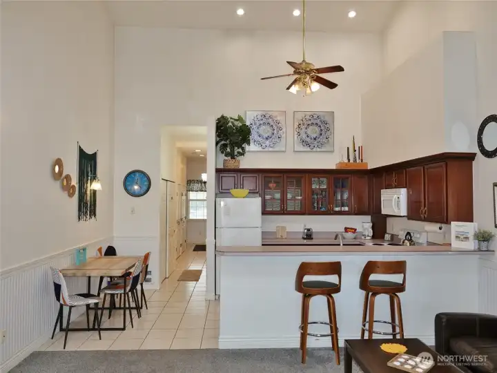Kitchen and Dining Area. Kitchen and Dining Area.