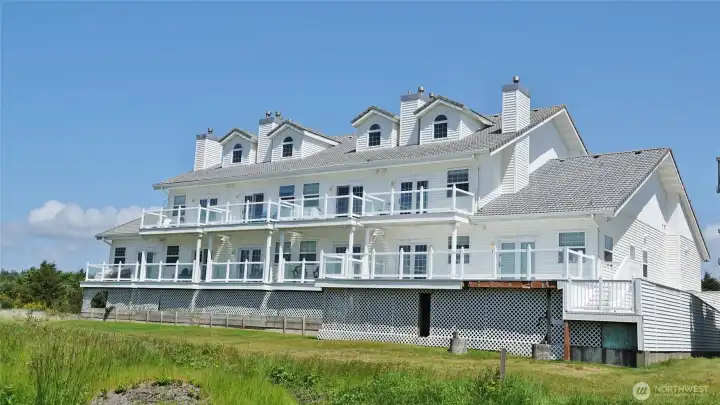 Rear view of the Judith Ann Inn building. Rear view of the Judith Ann Inn building.