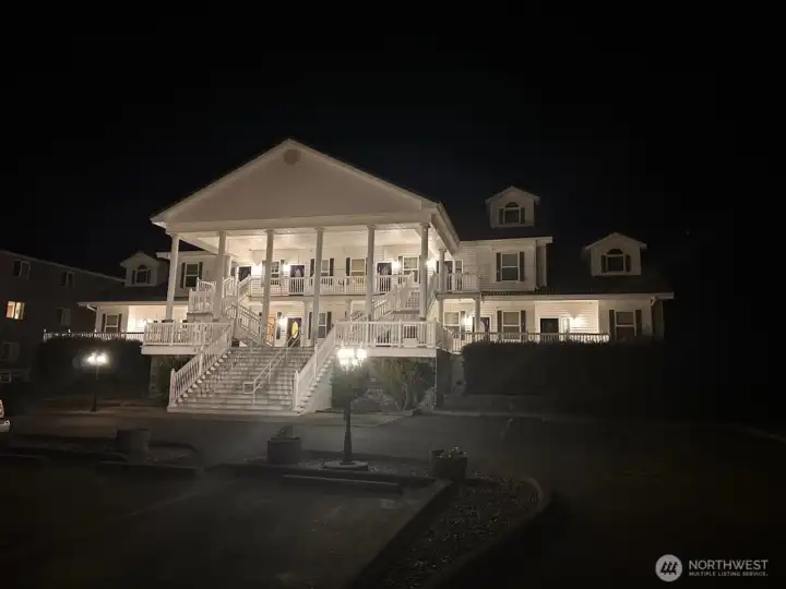 Nightime at the Judith Ann Inn. Nightime at the Judith Ann Inn.