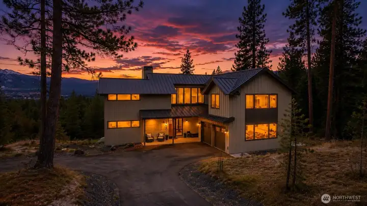 Welcome to sunset at your Mountain Retreat