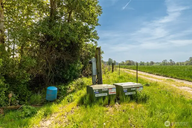 junction boxes & irrigation pump