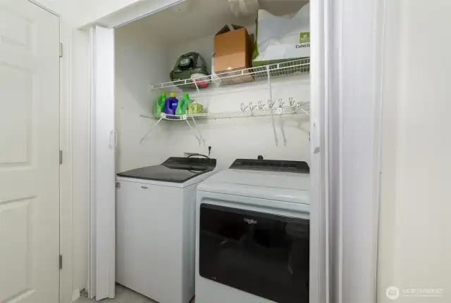 Laundry closet