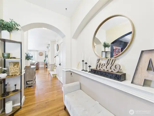 grand arched entry