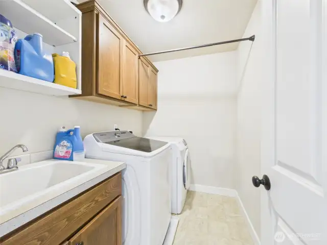 Utility room upstairs