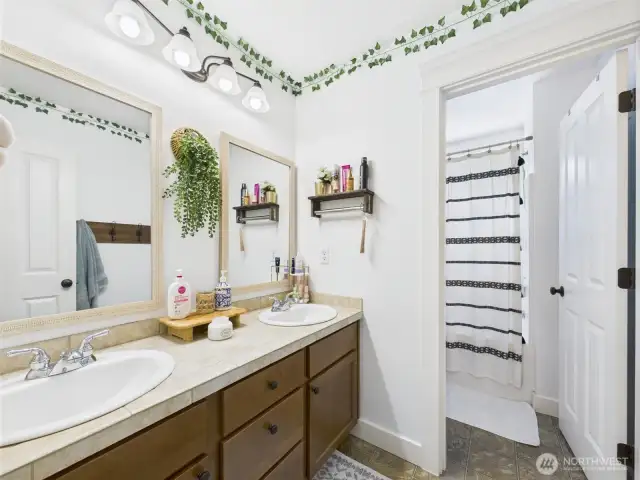 upstairs bathroom
