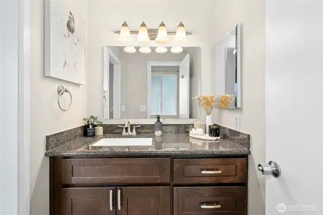 Remodeled primary bathroom