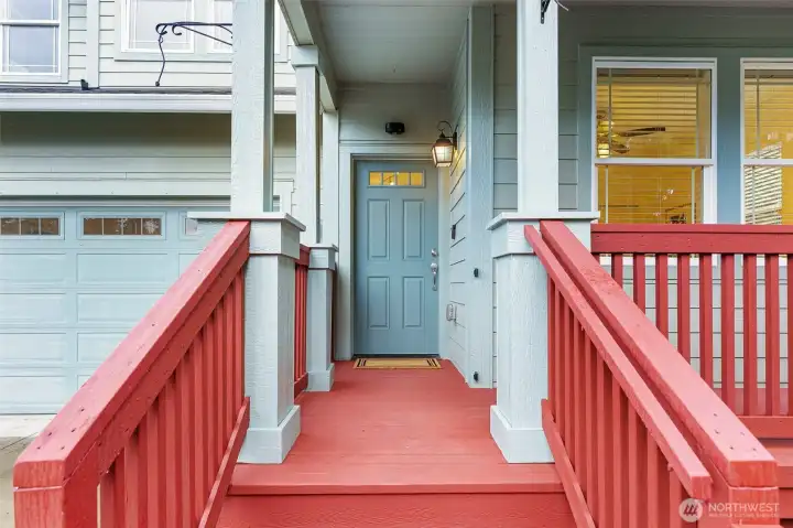 wrap around porch to big deck