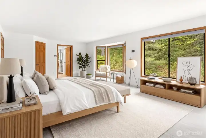 Peaceful and Private Owners Suite