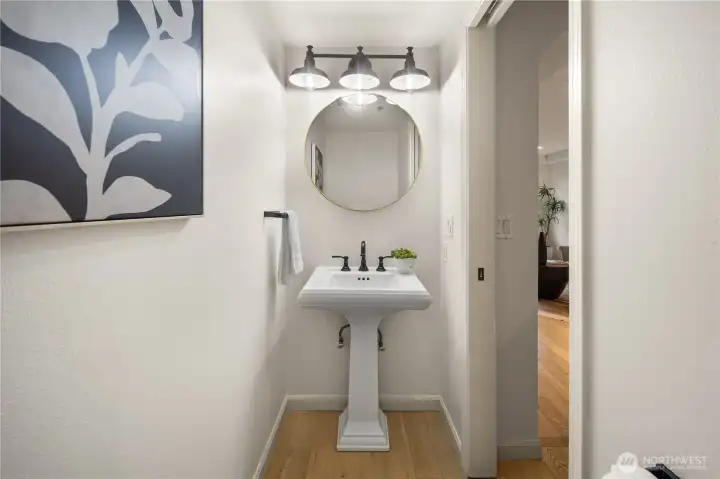 Quick shot of a half bath