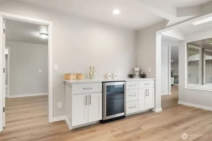 Wine and beverage fridge
