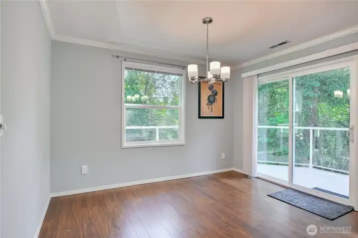 True Indoor-Outdoor flow with wrap around deck. Newer windows and upgraded fixtures.
