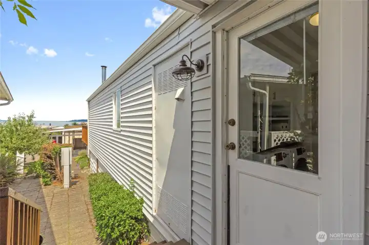 Laundry room entrance.