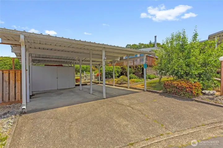 2-Car Carport.