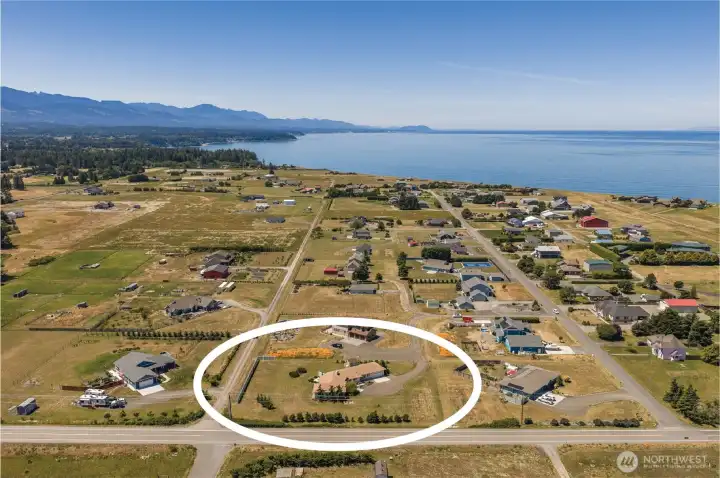 Steps to Dungeness Spit, Wildlife Refuge...
