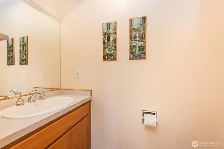Half Bath off Flexspace