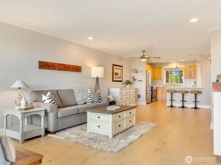 Thoughtfully designed floor plan offers easy everyday living and effortless entertaining.