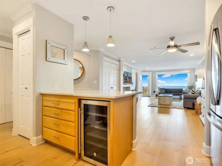 Open kitchen flows seamlessly into the dining and living areas, perfect for everyday living and entertaining.