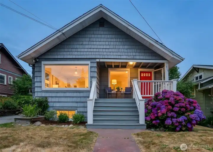 Lovely front porch