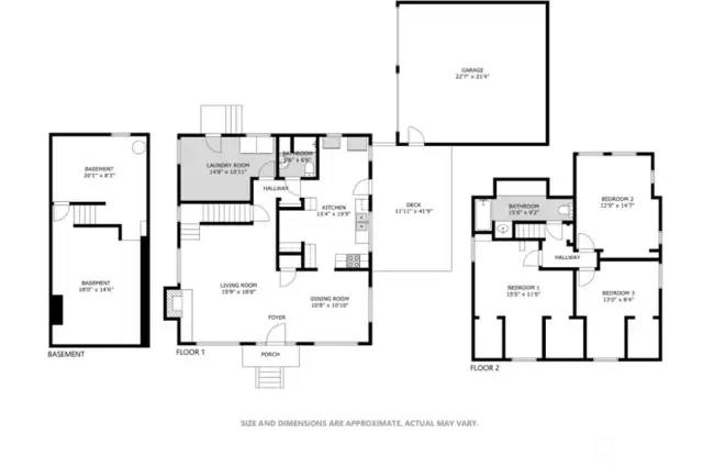 Floor plan, all measurements are approximate, buyer to verify all