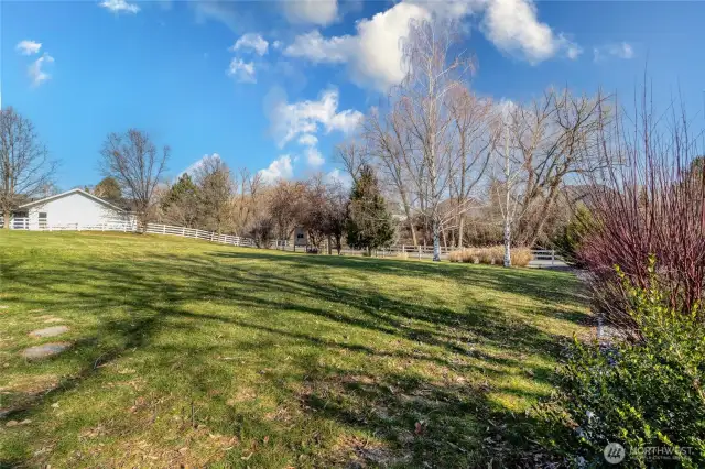 .44 adjacent buildable lot available for purchase.