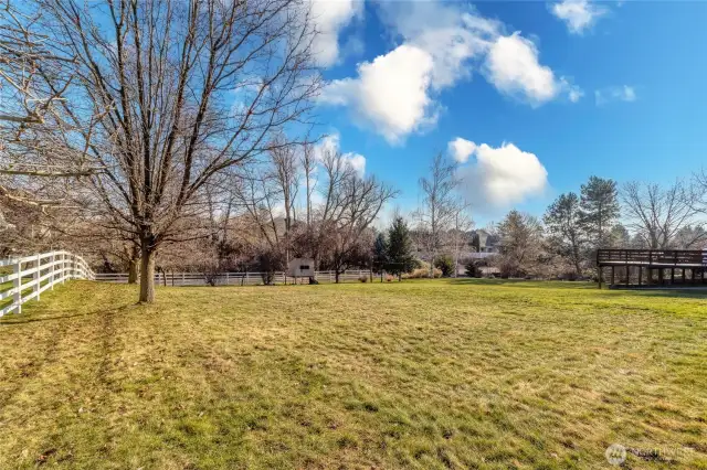 .44 adjacent buildable lot available for purchase.