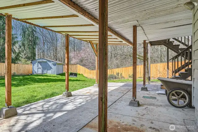 Covered Patio - Lower