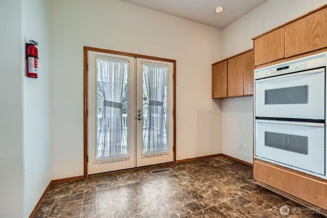 Doors to Deck