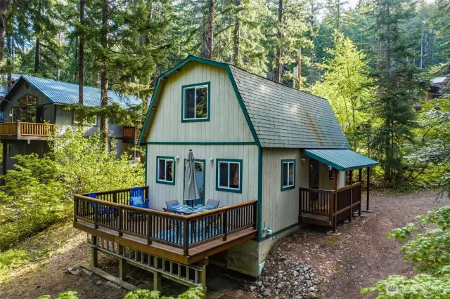 Back deck aerial